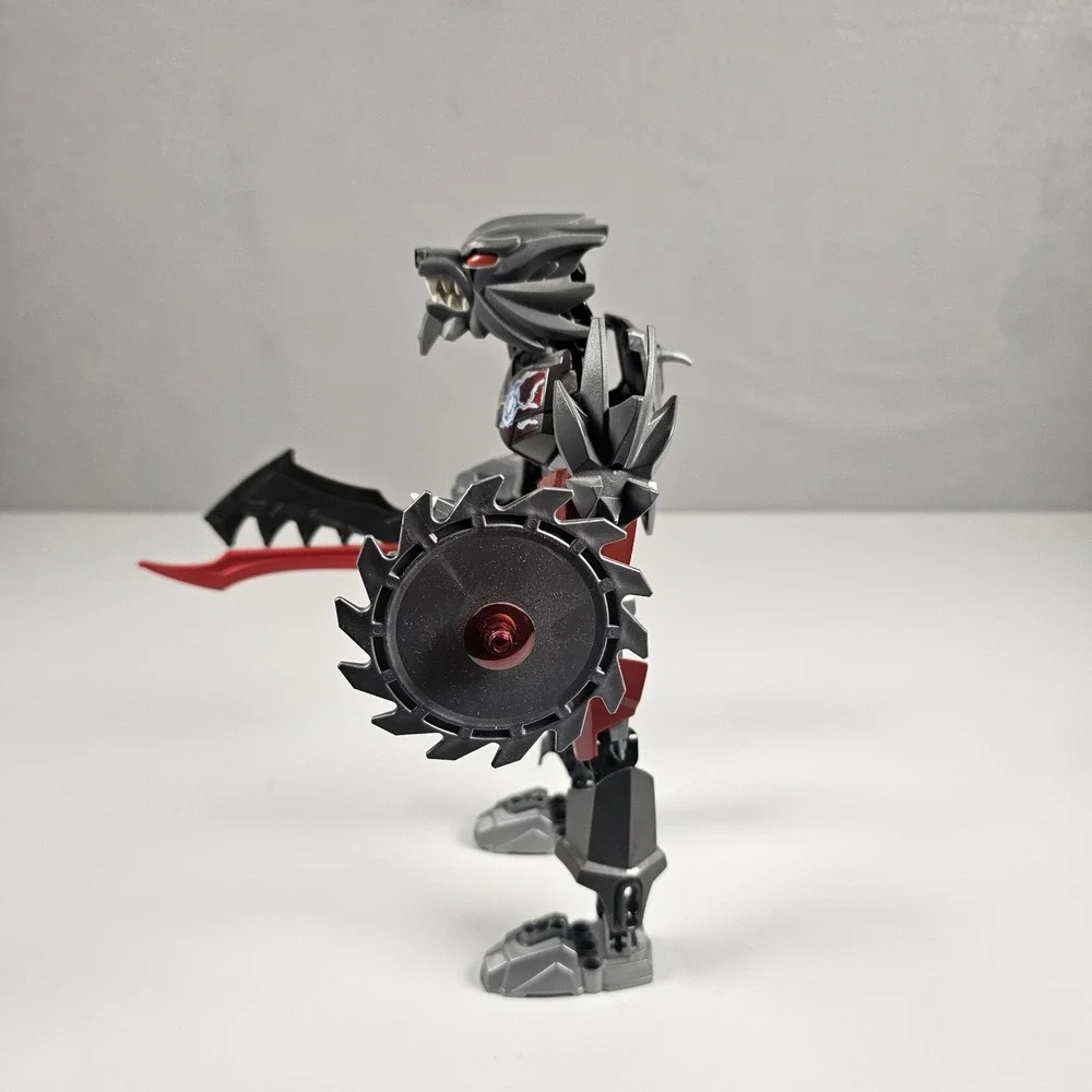 LEGO Legends of Chima Worriz 70204 Buildable Figure Wolf Warrior Complete